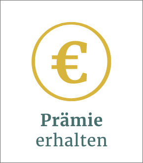 Illustration Prämie erhalten