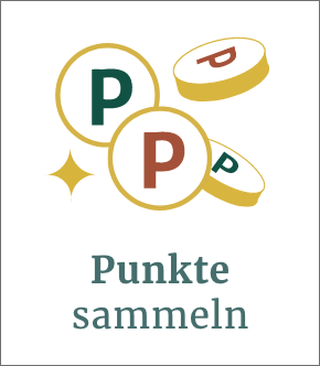 Illustration Punkte sammeln
